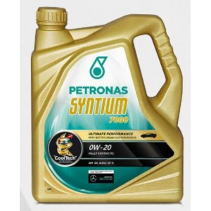 Синтетическое моторное масло PETRONAS SYNTIUM 7000 0W-20 (5)