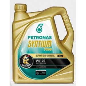 Синтетическое моторное масло PETRONAS SYNTIUM 7000 0W-20 (4)