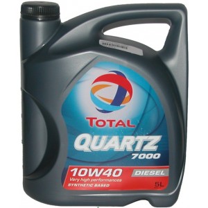 Полусинтетическое моторное масло TOTAL Quartz 7000 Diezel 10W-40 (4)