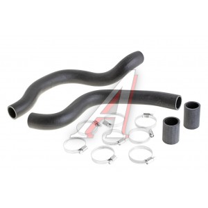 Патрубок радиатора 2110 к-т 4шт Аляска с хомутами Патрубок радиатора 2110 к-т 4шт Аляска с хомутами