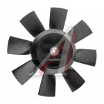 Вентилятор 2101-07, 2121 низкий (электро) 8 лопастной Черный