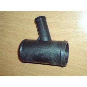 Патрубок тройника Сенс нижний уголок короткий d32 L100мм (UA)