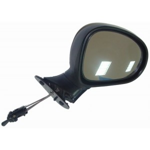 Зеркало наружное Матиз тросиковый привод правое черное (Grog)