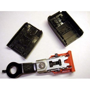 Замок ремня безопасности Ланос, Нубира перед правый (GM) Замок ремня безопасности Ланос, Нубира перед правый (GM)