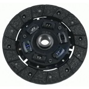 Диск сцепления Ланос 1,4 корейский двигатель d185мм x24z (VALEO)