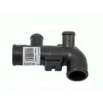 Патрубок радиатора Ланос 1,5 DOHC Chery отводящий с тройником в сборе (ZAZ) OE