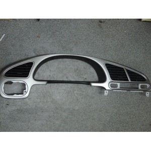 Облицовка щитка приборов Ланос серая в сборе (GM)