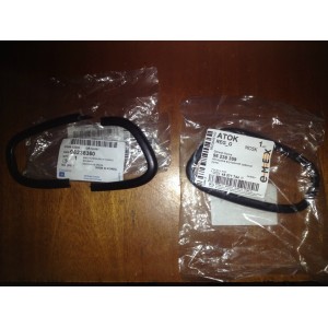 Облицовка внутренней дверной ручки Ланос левая (БУ)