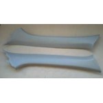 Накладка лобовой стойки Авео 3 седан левая серая (GM)