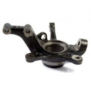 Кулак поворотный передний левый с АБС Авео (GM)