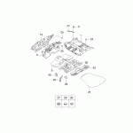 Крючек коврика Лачетти (GM)