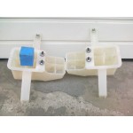 Кронштейн бампера задний левый Авео 2 седан (GM)