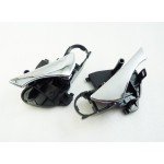 Ручка двери внутренняя Нубира 2 передняя левая ХРОМ (KAP)