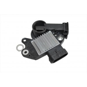 Реле регулятор генератора в сборе с щетками Лачетти, Нексия 2-х конт (KAP)