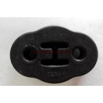 Резинка глушителя Ланос, Авео задняя толстая фигурная (DAC-Group)