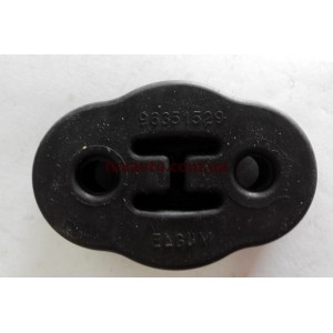 Резинка глушителя Ланос, Авео задняя толстая фигурная (ОЕ)