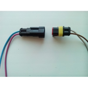 Разъем противотуманок Ланос мама+папа под украинскую туманку (PL) Разъем противотуманок Ланос мама+папа под украинскую туманку (PL)