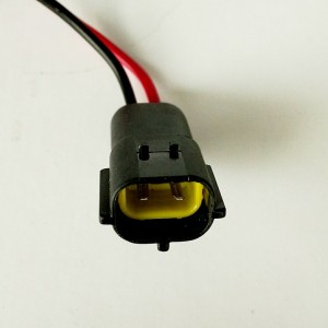 Разъем противотуманок Ланос мама с проводами (PL)