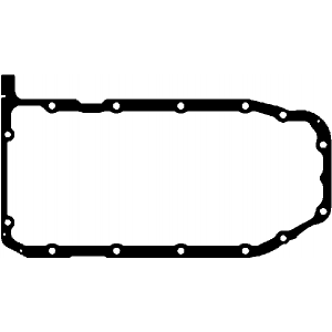 Прокладка поддона двигателя Нубира 2,0, Такума, Леганза (Ajusa)