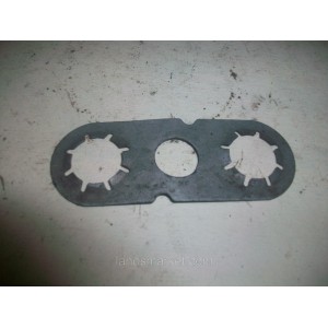 Пластина стопорная на болты рулевой рейки Ланос (UA) Пластина стопорная на болты рулевой рейки Ланос (UA)