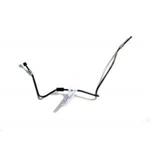 Трубка тормозная задняя левая короткая к цилиндру Ланос (UA)