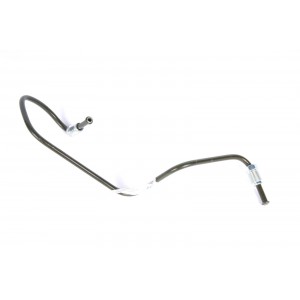 Трубка тормозная задняя левая короткая к цилиндру Авео 4 хэчбек (GM)