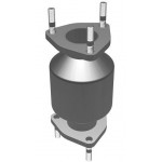 Труба вместо катализатора Авео вертикальная ф-76 (SKS)