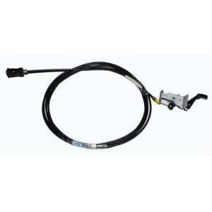 Трос лючка бензобака Лачетти седан в сборе с замком лючка (GM)