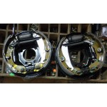 Тормоз задний Авео левый в сборе "щит+колодки+цилидр" (DAC) оригинал Тормоз задний Авео левый в сборе "щит+колодки+цилидр" (DAC) оригинал