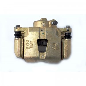 Суппорт Ланос 1,5 передний левый с колодками (DAC) оригинал