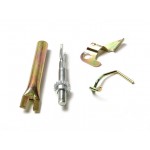 Солдатики задних тормозных колодок Матиз левая сторона (DW)