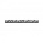 Эмблема надпись "ZAZ-DAEWOO" хром (OE)