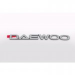 Эмблема надпись "DAEWOO" хром Ланос большая (GM)