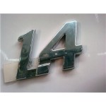 Эмблема "1,4" хром (ZAZ) OE