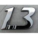 Эмблема "1,3" хром (ZAZ) OE