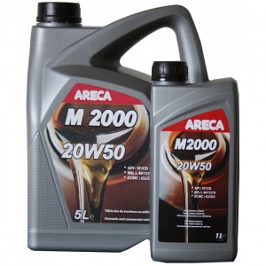 Минеральное моторное масло ARECA M2000 20W50 (2)
