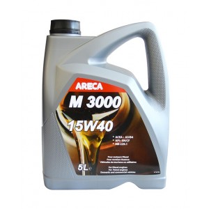 Минеральное моторное масло ARECA M3000 15W40 (210)