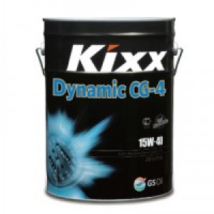 Полусинтетическое моторное масло KIXX DYNAMIC CG-4 15W-40 (20л)