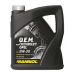 Синтетическое моторное масло MANNOL О.Е.М for Chevrolet Opel 5W-30 (4)