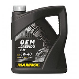 Синтетическое моторное масло MANNOL О.Е.М for Daewoo GM 5W-40 (20)