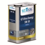 Синтетическое моторное масло GT Ultra Energy 5w30 SM (4л)