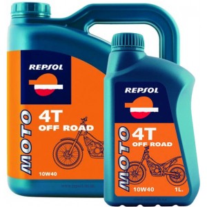 Синтетическое моторное масло Repsol Moto Off Road 4T 10W-40 (1)