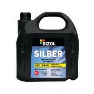Минеральное моторное масло BIZOL SILBER 15W-40 (5)