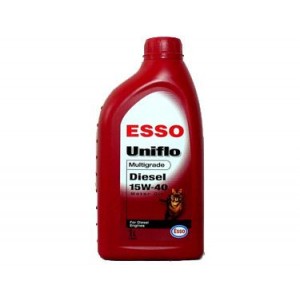 Минеральное моторное масло Esso Uniflo Diesel 15W40 (1)