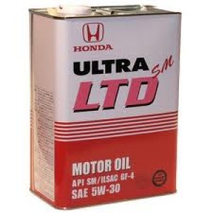 Минеральное моторное масло HONDA ULTRA LTD SM 5W30 (4)