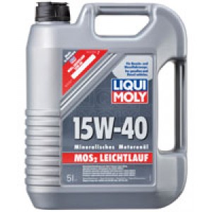 Минеральное моторное масло Liqui Moly MoS2 15W-40 HD (1)