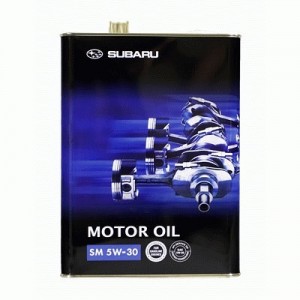 Оригинальное масло SUBARU MOTOR OIL SM 5W30 (4)