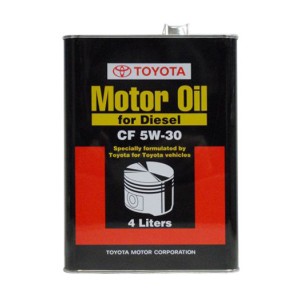 Оригинальное масло Toyota Motor Oil for Diesel CF 5W-30 (4)