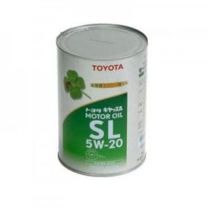 Оригинальное масло TOYOTA MOTOR OIL SL 5W20 (1)