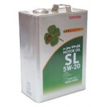 Оригинальное масло TOYOTA MOTOR OIL SL 5W20 (4)